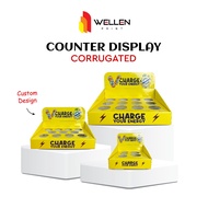 WELLEN PRINT - Custom Corrugated Display Counter Printing POP Product Display Rack Printing Promotio