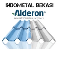 Atap Alderon 6,5 Meter - uPVC Twinwall Double Layer Lebar 830 Doff