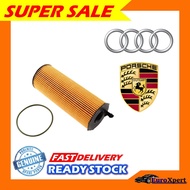 [ORIGINAL] OIL FILTER & O-RING - AUDI - A6 C6 A6 C7 Q7 - PORSCHE - CAYENNE - 057115561M - 9551072220