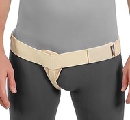 Movibrace Inguinal Groin Hernia Belt Beige (Small, Right)