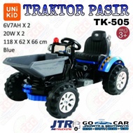 Mainan Mobil Aki Unikid Tk505 Traktor Pasir Anak Sni