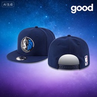 Dallas Mavericks New Era NBA 9FIFTY Snapback Cap Hat -blue multi-color embroidered outdoor casual me