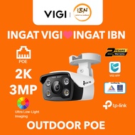 TP-Link VIGI C330 Kamera Bullet Luaran 3MP – Pengesanan Pintar, PoE/DC, Penglihatan Malam IR, IP67, 