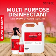 deMedic Multi-Purpose Disinfectant Spray Kills 99.99% Germs Bacteria