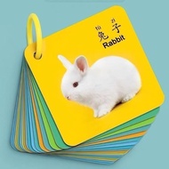 Kurirozud double-sided animal card enlightenment puzzle for children animal toys animal toys for kid