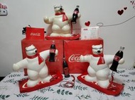 CAT 515🍀可口可樂Coca-Cola懷舊復古【限量絕版】全新品經典收藏品北極熊造型電話／公仔擺件