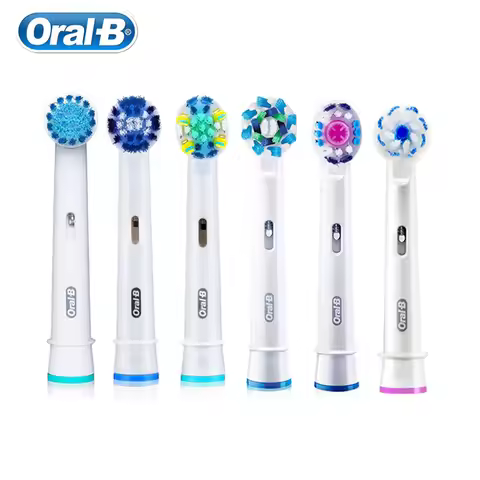 Oral-B Brush Heads Original Replaceable Brush Heads Precision Clean EB17/EB18/EB20/EB25/EB50/EB60 4 