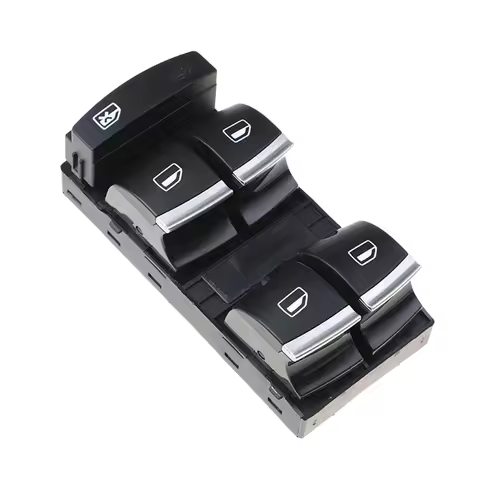 Suitable for AUDI A3 (8P1) Sportback(8PA) A6(4F2 Window Control Switch C6) Allroad(4FH ABS Black Win