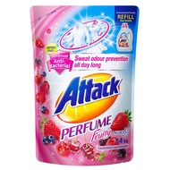 Attack Detergent Liquid Perfume Fruity Refill 1.4kg Attack Liquid Detergent