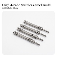 4 Pieces  Car Drive Shafts Stainless Steel CVD Drive Shafts CVD Driveshaft Telescoping Universal Dri