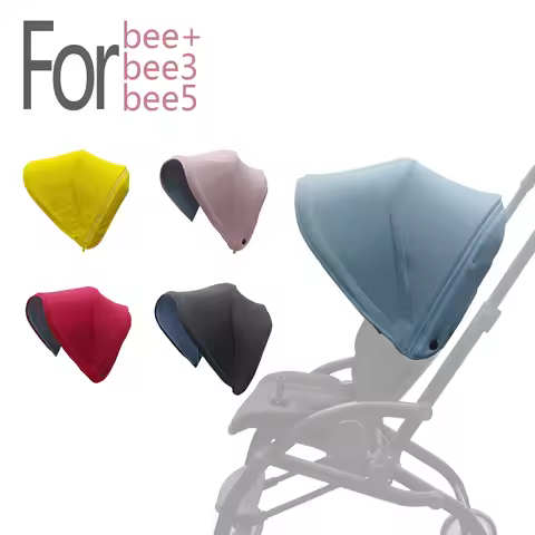 SeedFuture Stroller Sun Shade fit For Bugaboo Bee 5 Bee 3 6 Bee+ Pram Hood Awning Canopy Cover Baby 