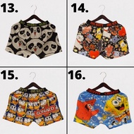 Character BOXER shorts | UNISEX CARTOON SHORTS | COLOR SHORTS