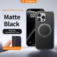 TORRAS O1P 360 Rotatable Stand Case designed for iPhone 16 Pro Max and iPhone 16Pro Full Camera Butt