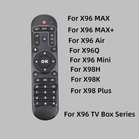 1/2pcs Universal Remote Control Replacement For Original X96 Series X96Q X96 MAX X98K X98H X96mini X