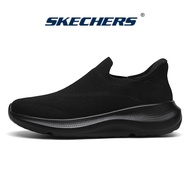 Sketchers_Hyper burss ผู้ชาย รองเท้า กีฬา ผู้ชาย รองเท้า วิ่ง ผู้ชาย ดำ Gowalk 3- รองเท้า ผู้ชาย รอง