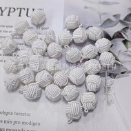 Buckle Bead Button Single Bead 1CM 1.2CM 1.4CM Complete specifications, dyeable WKFP