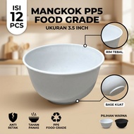 [12 PCS] Rice Bowl Soup Buffet Soup Bowl Soup Vinegar Cuko Kobokan Plastic Buffet Mangkuk Plastik Ma