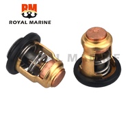 Outboard Engine Thermostat 6E5-12411 688-12411 6H3-12411 for Yamaha 2 stroke 15HP 25HP 30HP 40HP-250