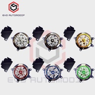 Aerox Old CVT Cover Aerox 155 Old CVT Cover 3MMSMOKE Set Spinner BigProject Spider Web