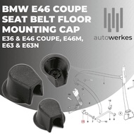 BMW E46 Coupe Floor-Mounted Seat Belt Cap