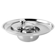 Stainless steel cone hot pot, stainless steel tray hot pot, 430 Fivestar stainless steel rim hot pot