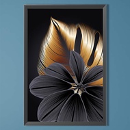5D DIY Full Square Drill Diamond Painting Flower Kit Home Decor Art 45x65cm