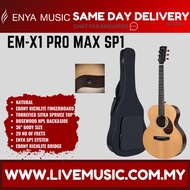 ENYA EM-X1 PRO MAX SP1 36" Acoustic Guitar - Natural ( EMX1PROMAXSP1 EMX1 )
