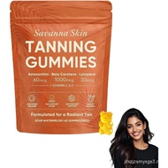 Savanna  Tanning Gummies, 2026 New Tanning Gummies Fast Tan Without Sun, Radiant Healthy , Sour Wate