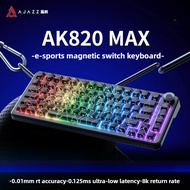 Ajazz AK820 MAX 75% Magnetic Switch Rapid Trigger Keyboard Hot Swappable Mechanical Keyboard with Kn