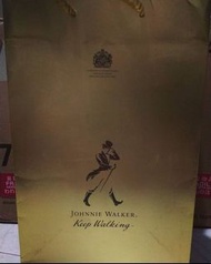 JOHNNIE WALKER KEEP WALKING 金色禮品袋 *12