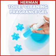 (1 unit) Korean Toilet Bathroom Push Type Scrubble Bubble Cleaner Cleaning Click Gel Freshener Urina