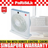 KDK SD30H Desk Fan with Remote Control (30cm)