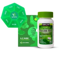 Aller-Tec Non-Drowsy 10mg Cetirizine Hydrochloride Tablets, 365 Count Bundle Exclusive Vitamins & Mi
