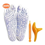 Reflex Socks, Socks Z100, Reflexology Socks with Tools, Acupressure Reflexology Foot Massage Sock fo