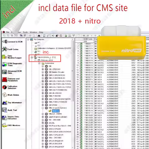 2018 flash File Calibration for CMS site 8.7 8.5 7.6 with Nitro