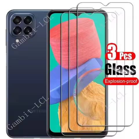 1-3PCS Tempered Glass For Samsung Galaxy M33 5G 6.6" Protective Film ON GalaxyM33 M 33 SM-M336B M336