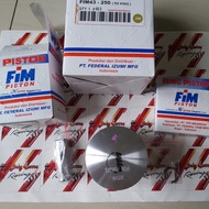 Piston Kit Fim 43 Rx King Rxk 58 58.5 59 59.5 60 60.5 61 61.5 62 Mm Rare Item