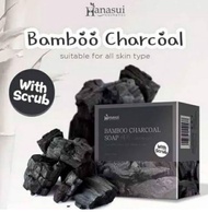 [ BAMBOO CHARCOAL ] HANASUI BAMBOO CHARCOAL SOAP BPOM - SABUN ARANG