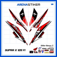 SP86c Sticker Striping Sticker Striping Striping Lis Honda Supra X 125 FI Injection New Graphic Moti