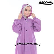 CuteKids- Akula Gamis Raincoat, Best Women's Raincoat By Akula Anti-Seepage New Series