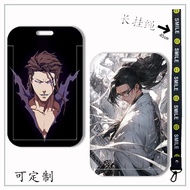 BLEACH Aizen Sousuke DIY Student ID Card Holder Case for School/Bank/MRT