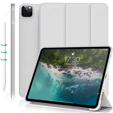 Smart Folio for iPad 10th Generation Case iPad Air11 M2 2024 Pro11 M4 iPad Air 5 4 Case 9th 8th 10.2