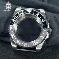 ตัวเรือนนาฬิกา SUB ขนาด 40 มม. สำหรับ NH34 NH35 NH36 NH70 ETA2824 PT Movement Watch GMT ตัวเรือนเซรา