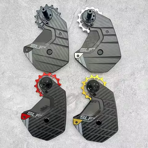 SLF Motion Aero Derailleur Pulley Wheel Oversized Cage for Shimano DA R9200 Ultegra R8100 11/12S R80