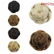 PRESTON Fake Hair Bun Hanfu Hair Chignon Simple Trendy Heat Resistant Fiber Women Retro Girls Brown 