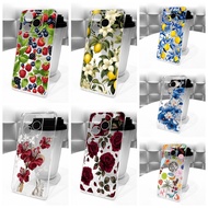 Transparent Case For Honor 400 Smart LGN-NX1 / Honor 400 Lite ABR-NX1 Cover Fashion Flower Lemon Sof