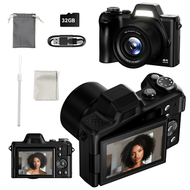 內地直送 - 側翻款微單數碼相機學生黨入門級家用高畫質拍照數碼照相機