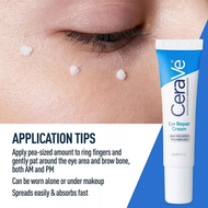 Cerave Repair 14.2g Repairing Eye Cream Improves and Reduces Dark Circles