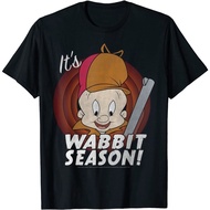 Looney Tunes Elmer Fudd It's Wabbit Season T-Shirt Premium Cotton Combed 24s Original 100% | Pinky P