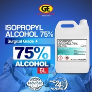Hand Sanitizer Isopropyl Alchohol (IPA) 75%/80%99% 5000ml / Rubbing Alcohol /  Disinfectant Alcohol 